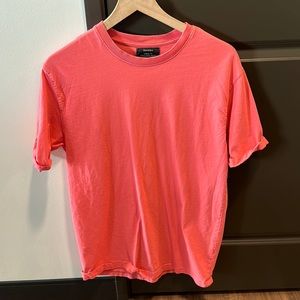 Pink loose fit shirt